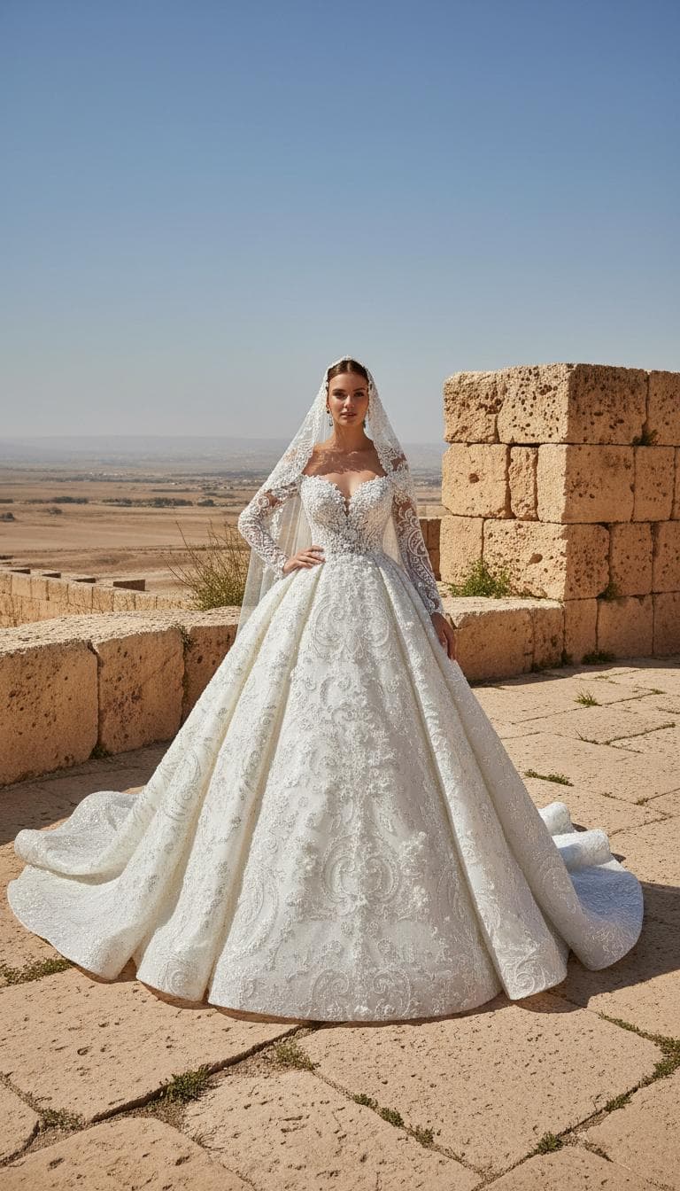 Nergis Model Gelinlik